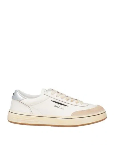 Ghoud Venice Ghōud Venice Woman Sneakers Sand Size 8 Leather In White
