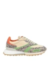 Ghoud Venice Ghōud Venice Woman Sneakers Sand Size 8 Leather, Textile Fibers In Beige
