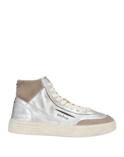 Ghoud Venice Ghōud Venice Woman Sneakers Silver Size 6 Leather