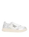 Ghoud Venice Ghōud Venice Woman Sneakers Silver Size 8 Leather In Silver