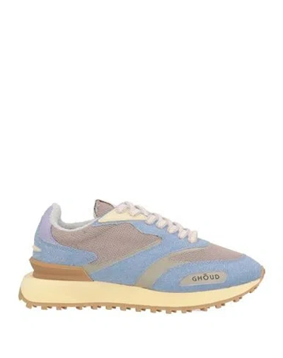 Ghoud Venice Ghōud Venice Woman Sneakers Sky Blue Size 8 Textile Fibers