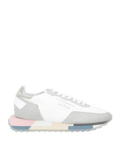 Ghoud Venice Ghōud Venice Woman Sneakers White Size 5 Leather, Textile Fibers