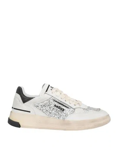 Ghoud Venice Ghōud Venice Woman Sneakers White Size 8 Leather, Textile Fibers