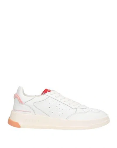 Ghoud Venice Ghōud Venice Woman Sneakers White Size 8 Leather, Textile Fibers
