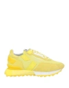 Ghoud Venice Ghōud Venice Woman Sneakers Yellow Size 6 Leather, Textile Fibers In Yellow