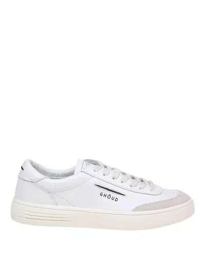 Ghoud Venice Leather Sneakers In White