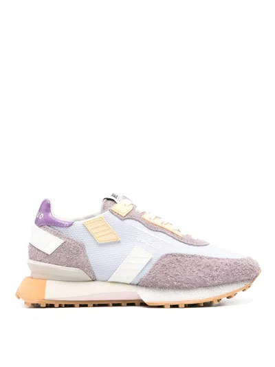 Ghoud Venice Rush Groove Low Suede Sneakers In Light Purple