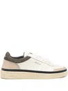 Ghoud Ghōud 'pads' Sneakers In White And Brown Leather In White