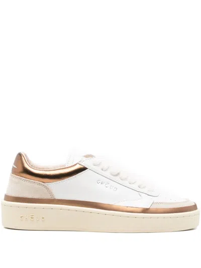 GHOUD WHITE LACE UP SNEAKERS