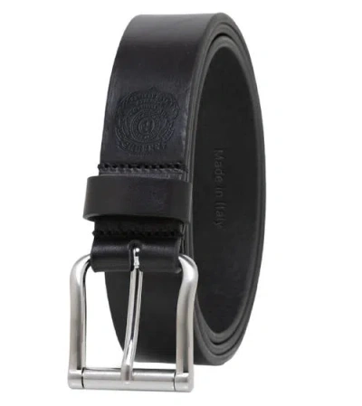 Ghurka Classic Bridal Handcrafted Genuine Leather Belt In Black