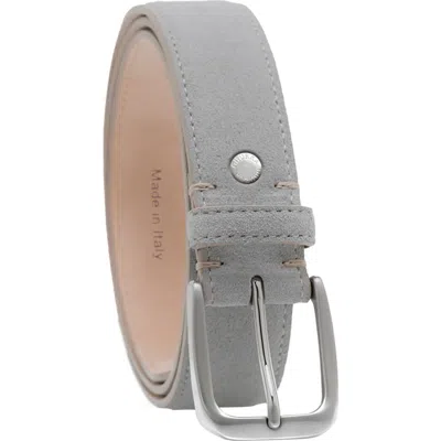 Ghurka Handcrafted Genuine Suede Leather Belt In Purple