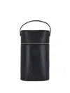 Ghurka Leather Holdall In Black