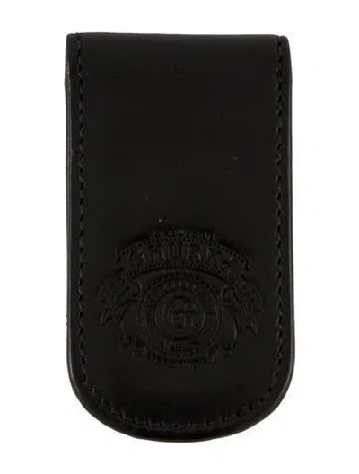 Pre-owned Ghurka Leather Wallet In Black