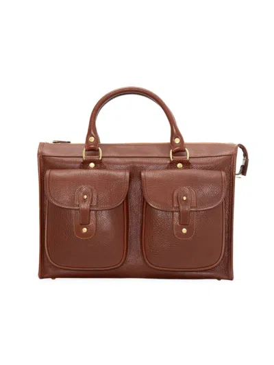 Ghurka Men's Heritage Examiner No. 5 Leather Briefcase In Brown