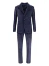 Gi Capri Corduroy Pocket Suit In Blue