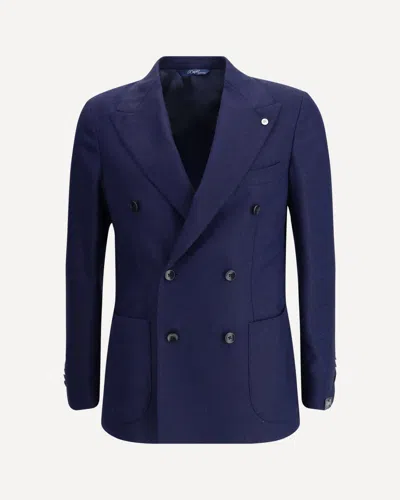 GI CAPRI DOUBLE-BREASTED JACKET IN VIRGIN WOOL