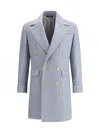Gi Capri Double-breasted Midi Coat In 18