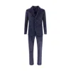 Gi Capri Corduroy Pocket Suit In Blue