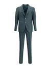 Gi Capri Textured Two-button Suit