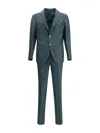 Gi Capri Textured Two-button Suit