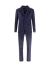 Gi Capri Corduroy Pocket Suit In Blue
