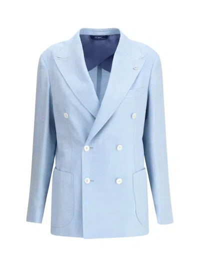Gi Capri Blazers E Vests In Blue