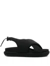 Gia Borghini Chunky Sandal With 4 Cm Sole For Women In Schwarz