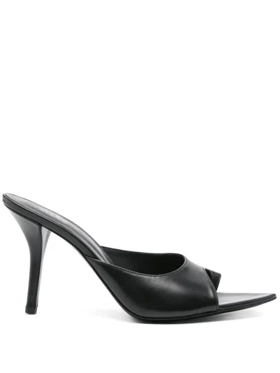 Gia Borghini 90mm Amg Mules In Black