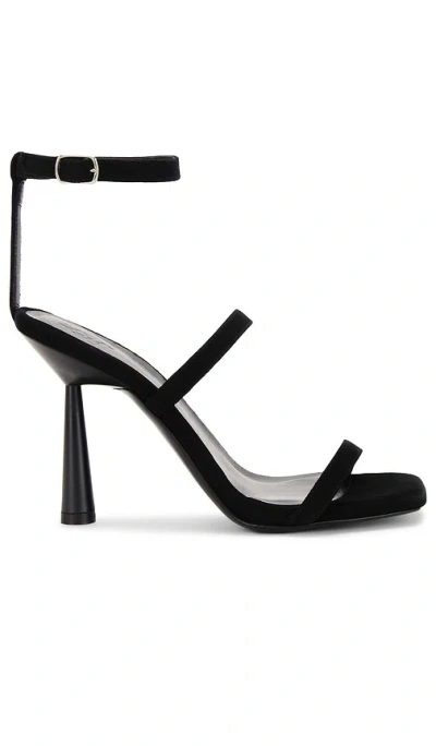 Gia Borghini Black Adaline Heeled Sandals In 黑色