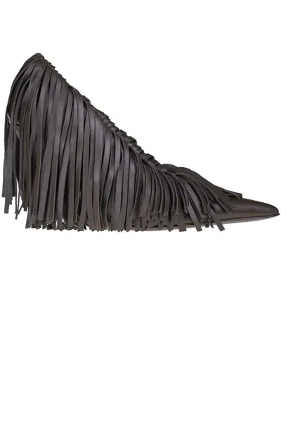 Gia Borghini Amelia Fringes Pumps In Multi