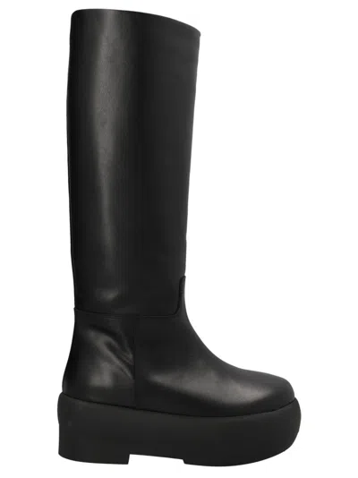 GIA BORGHINI BLACK GIA-16 BOOTS