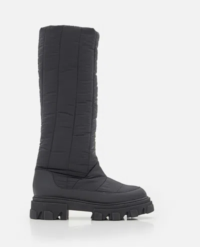 Gia Borghini Black Gia-19 Slip-on Boots