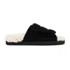 Gia Borghini Gia 3 Touch-strap Sandals In Black