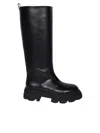 Gia Borghini X Pernille Teisbaek Tubular Combat Boot In Green