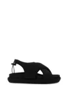 Gia Borghini Chunky Sandal With 4 Cm Sole For Women In Black