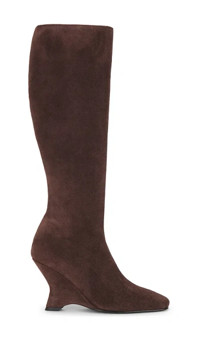 Gia Borghini Clementa Boot In Animal Print