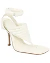 Gia Borghini Couture Leather Pump In White