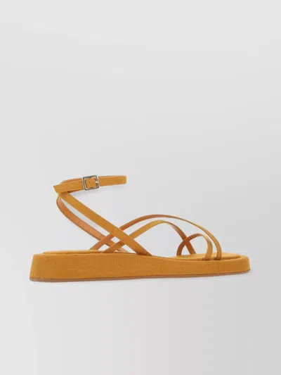 GIA BORGHINI FABRIC ROSIE 16 SANDALS