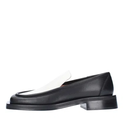 Gia Borghini Flat Shoes In Bianco Chiari E Naturali