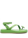 Shop Gia Borghini Flat Thong Sandal Shoes