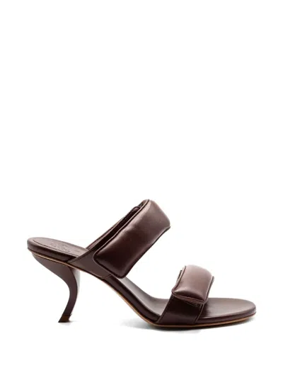 Gia Borghini Fumiko Sandals In Brown