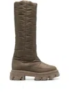 Gia Borghini Stiefeletten Tall Puffer Aus Poly In Brown