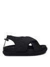 Gia Borghini Chunky Sandal With 4 Cm Sole For Women In Black