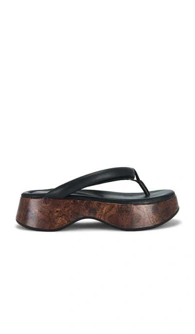 Gia Borghini Hazel Sandal In Black