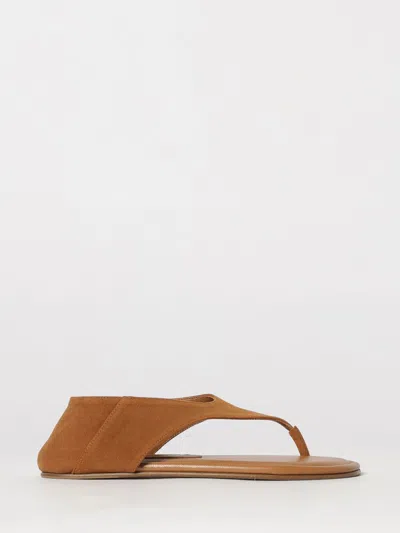 Gia Borghini Heeled Sandal Woman In Brown