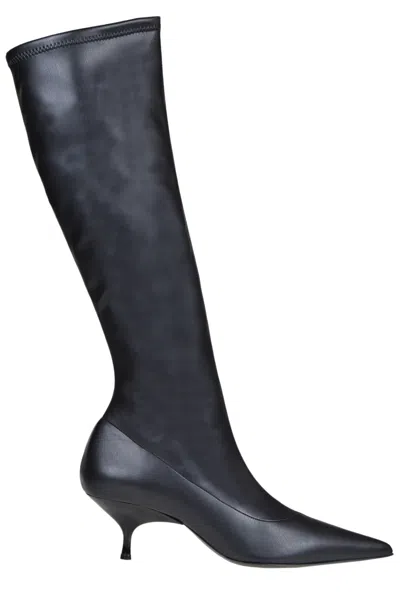 Gia Borghini Hera Boots In Black