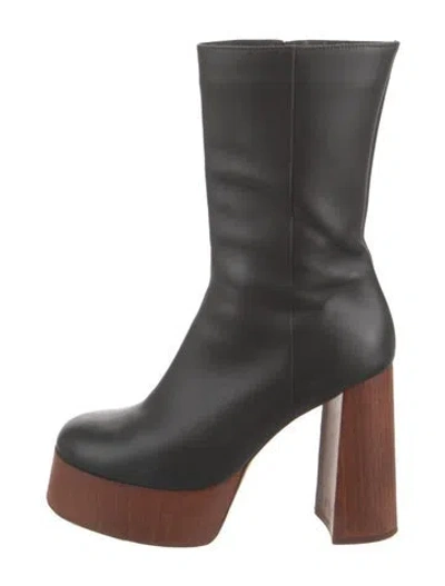 Pre-owned Gia Borghini Leather Boots In Multi