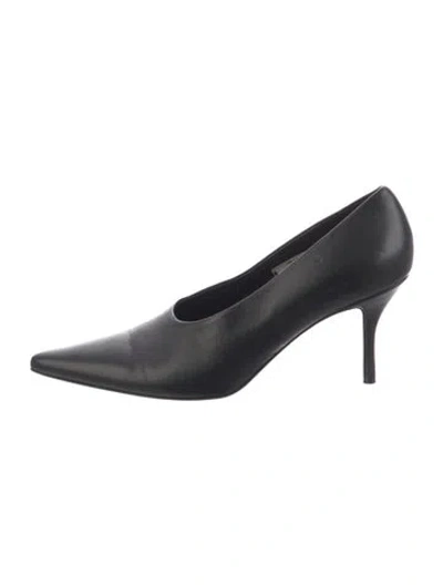 Pre-owned Gia Borghini Leather Pumps In Black