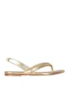 GIA BORGHINI LEATHER SLINGBACK SANDALS