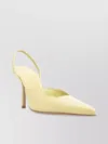 Gia Borghini Octavie Pointed Toe Leather Sandal